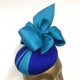 Fabric Pleated Cocktail Hat with Jenny Roberts